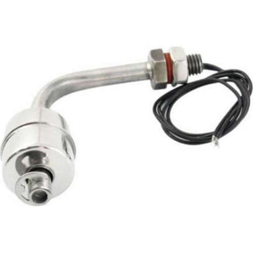 Tank Pool Stainless Steel 26mm Ball Dia L Shaped Water Level Sensor Float Switch