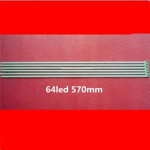 SSL460-3E1C LJ64-03471A LTA460HQ18 46"LED strip SLED 2012SGS46 7030L 64 REV1.0 1 Piece=570mm*7mm*1.2mm 64LED original 100