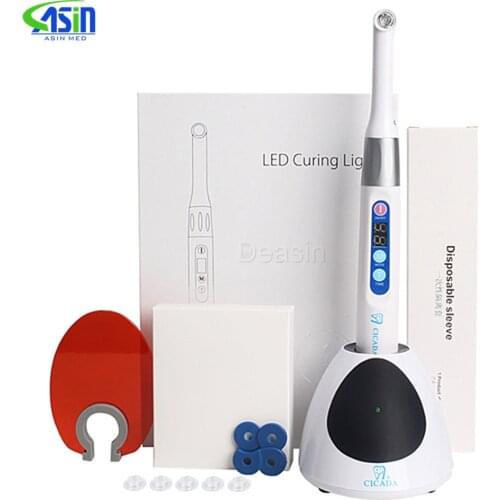 Woodpecker Style DTE i LED Dental Wireless LED Curing Light 1S Curing 2300mW/CM2 Lampada LED dentale Curing Light Lamp Material