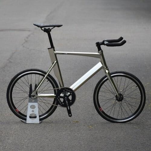 20 inch FIXED GEAR BIKE Aluminum Alloy Frame Single Speed Bike With Small Wheels Double V Brake