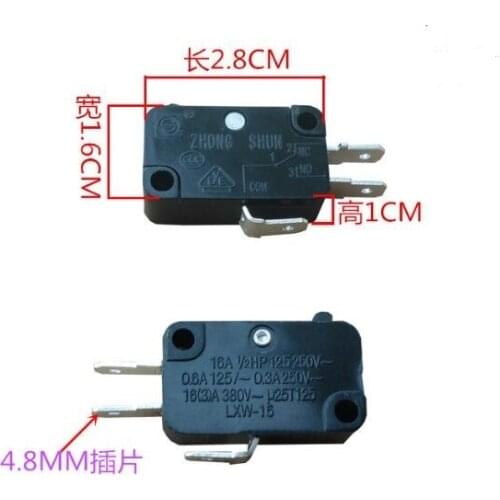 Large Power Rice Cooker Parts LXW-16 Micro Switch 16A 250V silver contact