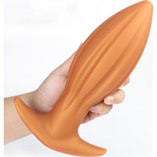 Liquid Silicone Huge Anal Dildo Big Butt Plug Vagina Anus Expansion Stimulator Prostate Massage Erotic Sex Toys For Woman Men