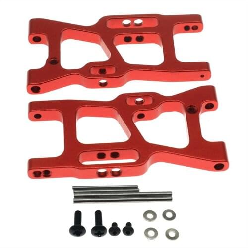 2pcs machined front suspension arm for rc hobby model car 1-14 Wltoys 144001 buggy option hop-ups parts