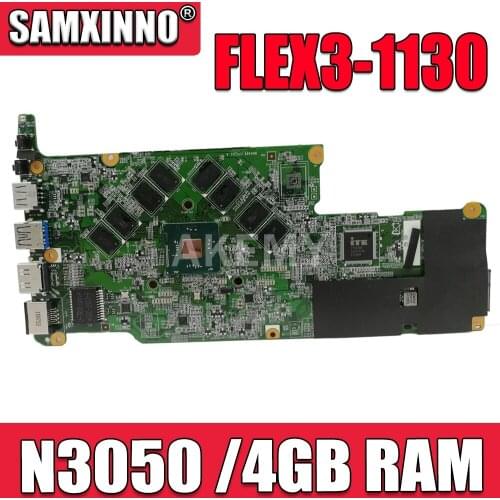 5B20K13586 for Lenovo Lenovo YOGA 300-11IBR FLEX3-1130 300S-11IBR BM5488 Laptop Motherboard CPU N3050 4GB RAM