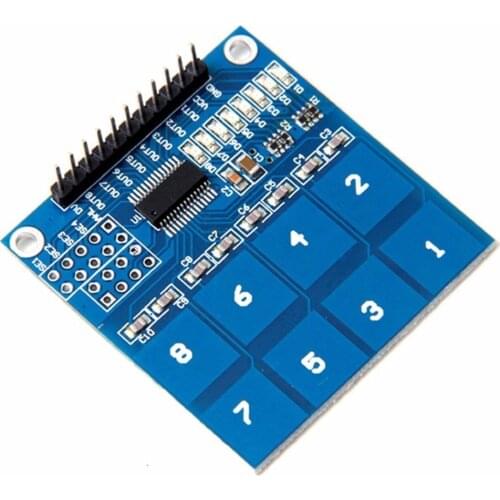 1PCS TTP226 8 Channel Digital Touch Sensor Module Capacitive Touch Switch