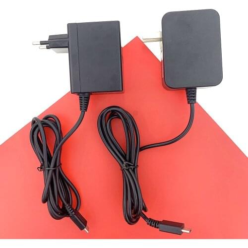 AC Adapter Charger Accessory For Nintendo Switch NS Game Console EU/US Plug Wall Charge Charging USB Type C Power