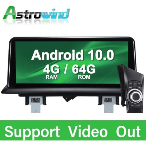 10.25 inch 8 Core Android 10.0 System Car GPS Navigation Media Stereo Radio For BMW 1 Series 120i E81 E82 E87 E88 with idrive