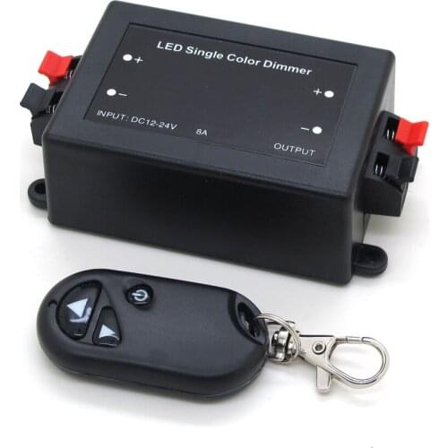Wireless Remote Control LED Light Bar RF Dimmer Controller Control