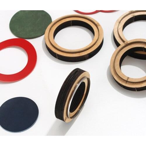 Large Round Knife Mold Accessories Leather Japanese Knife Material Leather Die Cutting Chipboard Die Cutting