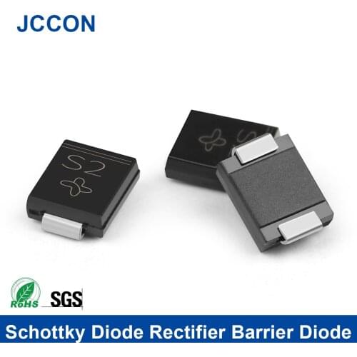 20Pcs Schottky Diode Rectifier Barrier Diode SMA SMB SMC SS12 SS14 SS16 SS18 SS24 SS26 SS32 SS34 SS54 SS56