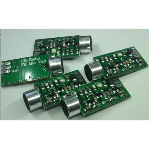 FM Microphone Pickup Wireless Audio Transmitter FM MIC Core Board V4.0