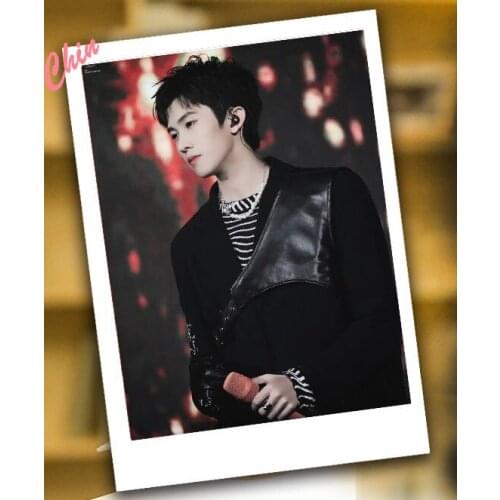 No Repetition 2021 INTO1 Lin Mo Polaroid Lomo Card Photo Album Printed Photo Postcard Chinese Star Around Gift