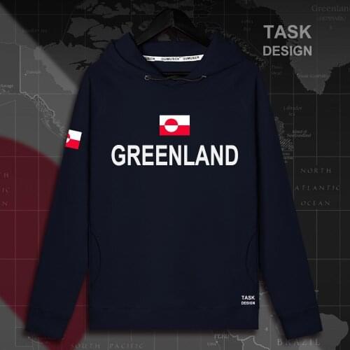 Greenland GRL Kalaallit Nunaat Greenlandic Inuit Greenlander GL mens hoodie pullovers hoodies men sweatshirt new streetwear