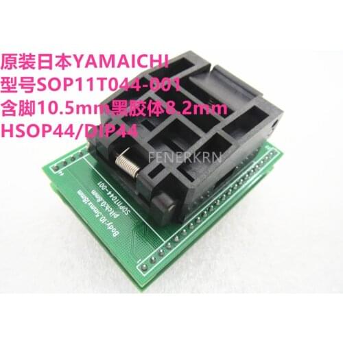 HSOP36 HSOP28 HSOP44/DIP44 SOP11T044-001 10.5*18MM 0.8MM IC Burning seat Adapter testing seat Test Socket test bench