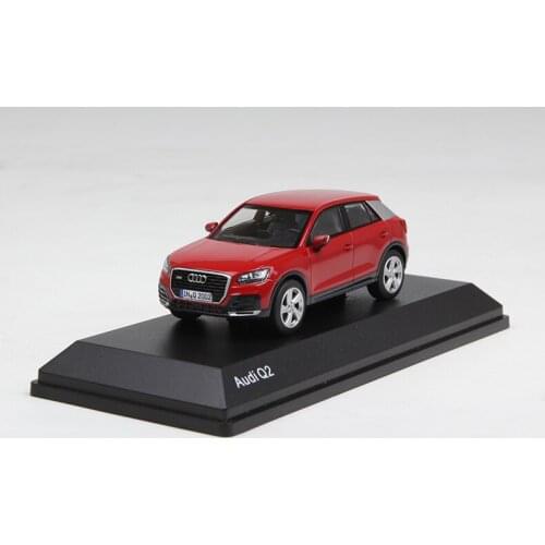 1/43 Audi Q2 2016 Red Diecast Car model Collection Gift