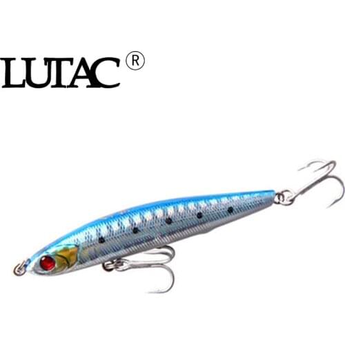 LUTAC fishing lures hard bait pencil fishing lures minnow bait wobbler stickbait sinking fishing lures