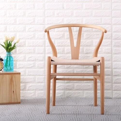 Minimalist modern Dining Room Furniture wood Chair contemporary solid wood dining chairs