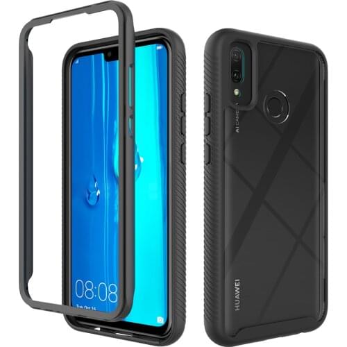 Shockproof Bumper Phone Case For Huawei P Smart 2021 Y5P Y6P Y8P 2020 Y9 Y6 Prime Y7 Y7P Y8S 2019 Heavy Clear Protection Cover
