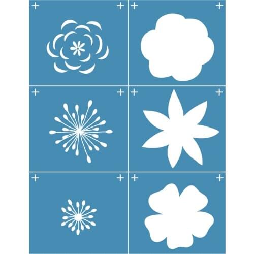 8.5 X 11" Reusable Self- Adhesive Silk Screen Stencils Mesh Transfers for Home Decoration T-Shirt Bag Pillow Art Photo Craft