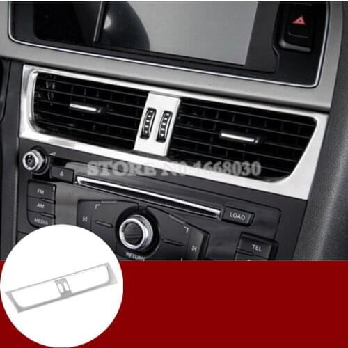 Interior Centre Console Air Vent Outlet Trim Cover 1pcs For Audi A4 S4 2009-2015 Car accesories interior Car decoration