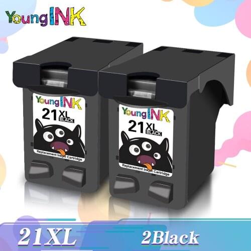 Ink Cartridge Replacement For HP 21 22 HP 21XL 22 XL For Deskjet Envy 3910 D1470 D1520 D1550 F2240 F2250 F2238 F2288 Printer