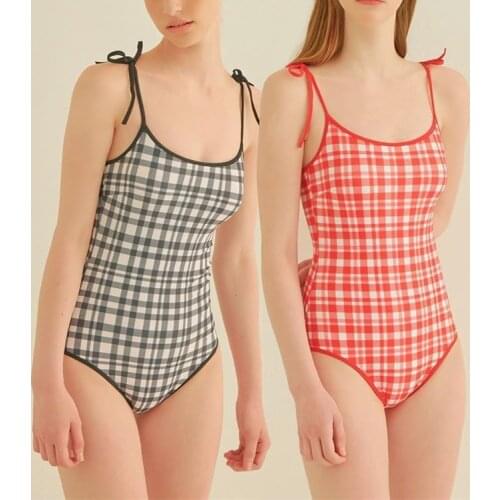 Womens Bathing Suits Summer Swimsuits Surfing Monokini High Waist One-Piece Swimwear For Women Trikinis Beach Womens New Korean