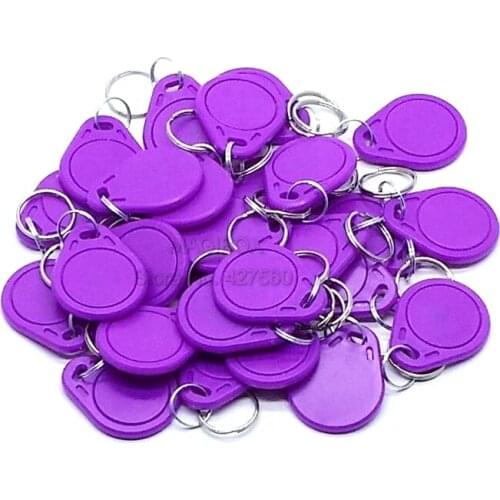 50PCS 216 Chip NFC Tags NFC Keychain Cards Keyfob 888 Byte