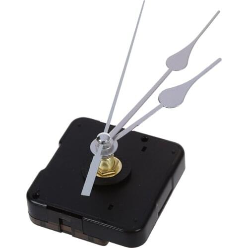Hot Sale Clock Movement Mechanism with Silver Hour Minute Second Hand DIY Tools Kit