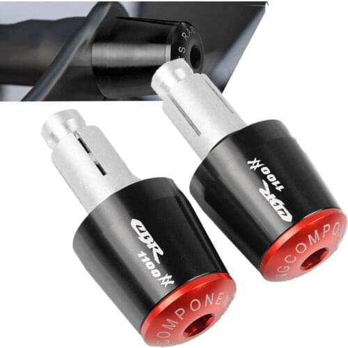For Honda CBR1100XX cbr 100xx 1997-2007 2006 2008 2005 2004 7/8"22mm CNC Motorcycle Handlebar Grips Handle Bar Ends Hand Caps