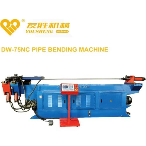 DW-75NC Hydraulic Pipe and Tube Bending machine FOR 2" Stainless steel pipe
