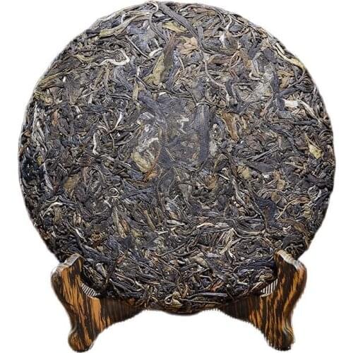 China Yunnan pu'erh Tea Raw Tea 357g Big Leaf Tea Cake Tea Factory Direct Sales Green Food for Health Care