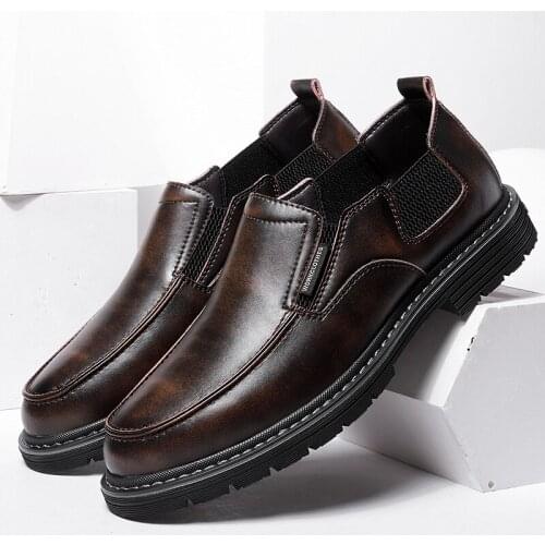 2020 High Quality Cowhide Genuine Leather Shoes Men Comfortable Sneakers Male Waterproof No-Slip Outdoor Casual Shoes Size 38-44