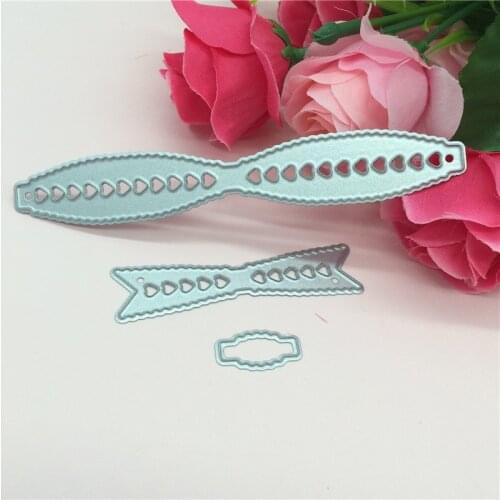 Metal Bowknot Cutting Dies Stencils Scrapbooking Album Embossing Paper DIY Craft