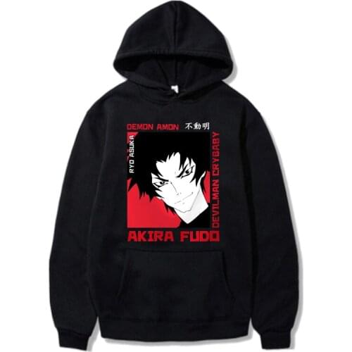Devilman Crybaby Cool Style Anime Causal Fashion Hoodies Hot Sale Popular Teenager Man and Woman Ins