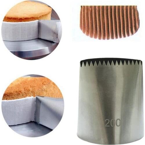 Extra Large Icing Piping Nozzles Cake Decorating Pastry Tip Sets Fondant Cake Tools Steel Nozzle Tubes DIY Cake Decorating Tips