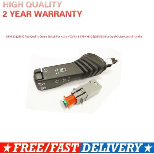 OEM 13129642 Top Quality Cruise Switch For Astra H Zafira B SRI-VXR-DESIGN-SXI For Opel Cruise control handle