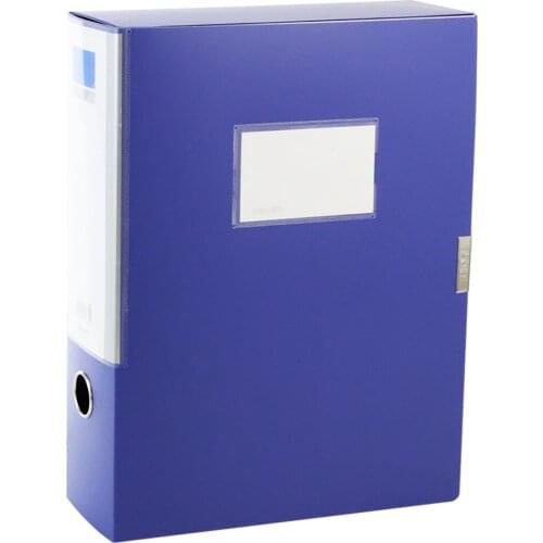 1pcs A4 file plastic data box 75mm