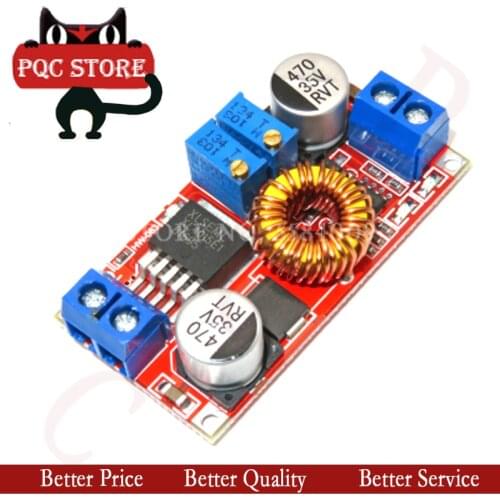 10PCS 5A DC to DC CC CV Lithium Battery Step down Charging Board Led Power Converter Lithium Charger Step Down Module XL4015