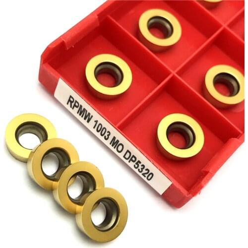 RPMW1003 DP5320 Milling inserts Indexable tool high quality turning insert RPMW 1003 Milling lathe tool