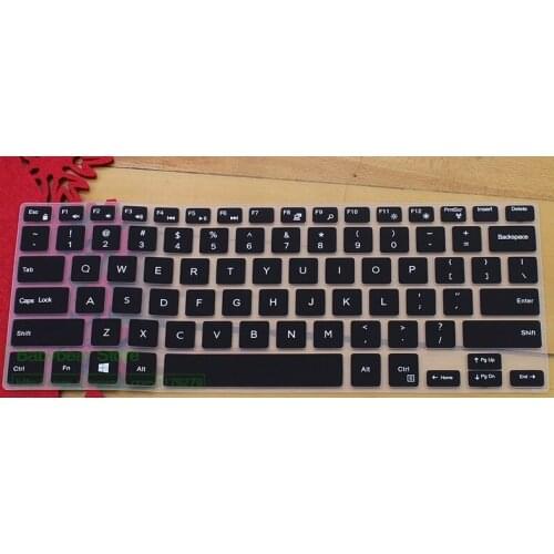 For Dell 14MR 14MD 14M 14CR 14LR Inspiron 14 7000 series 14C 3000 series Silicone Keyboard film Cover skin Protector