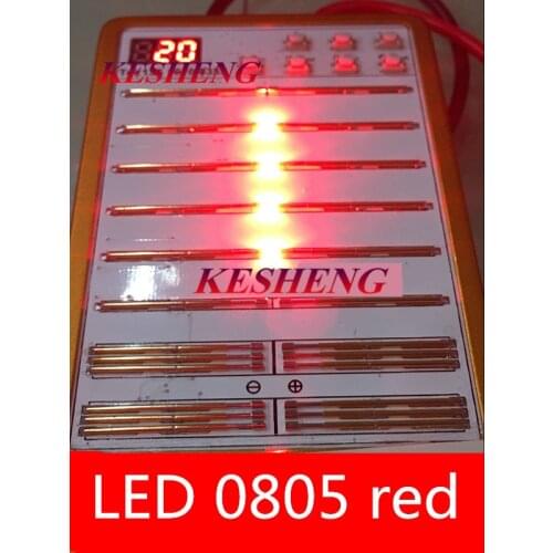 LED SMD 0805 Red Diodes SMD LED 0805 SMD Diode 2.0*1.2*0.8mm 0805 smd led 2000PCS Red light-emitting diode 620-625nm
