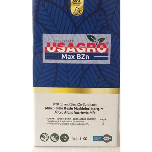Usagro Max BZn Micro Plant Nutrients Mix (B-Zn) Boron and Zinc Plant Food