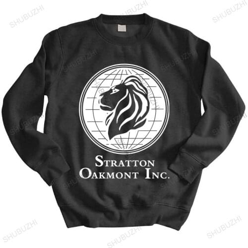 Unisex brand winter hoodies fashion The Wolf Of Wall Street Stratton Oakmont Inc. Scorsese drop shipping men autumn sweatshirt