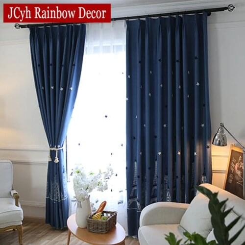 Modern Kids Curtains For Bedroom Window Children Curtains For Kids Living Room Short Curtains Drapes Blinds Rideau Enfant