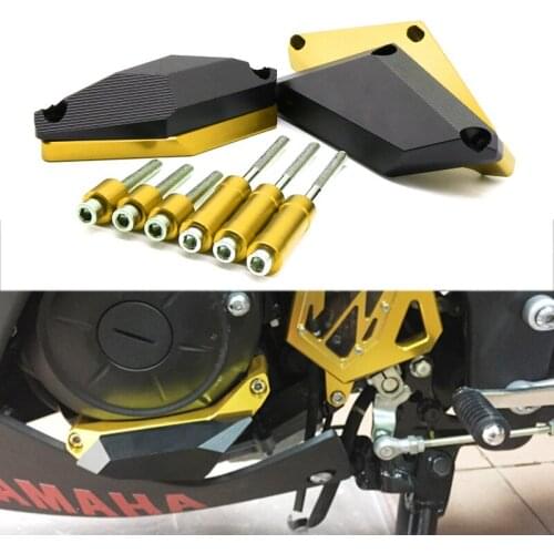 Motorcycle frame engine protection frame crash pad engine slider protector frame slider For Yamaha XJ6 FZ6 N/S/S2/Fazer