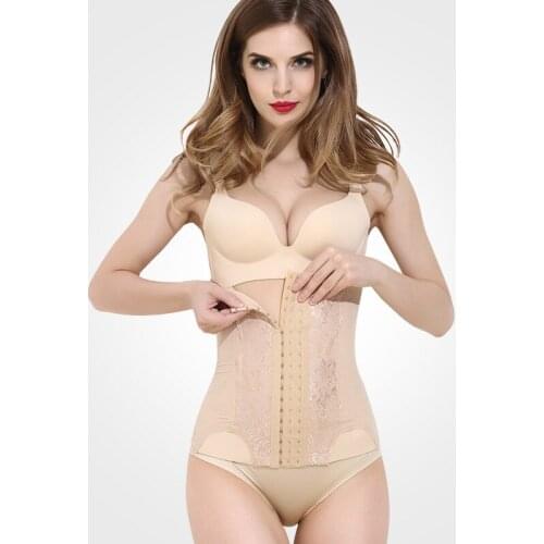 Women Sexy Waist Shaper Belt Slimming Waist Trainer Band Control Tummy Girdle Abdominal Waist Cinchers