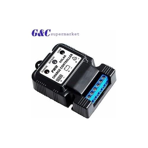 1 Integrated Circuits 6V 12V 10A Auto Solar Panel Charge Controller Regulator Solar Controllers PWM Battery Charger Regulator