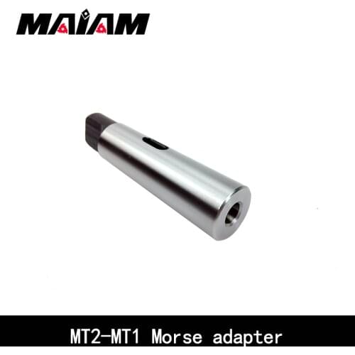 1 pcs Adapter Morse Cone MT2 Sleeve for MT1 Morse Taper Adapter Reduce Drill Sleeve MT2-MT1 Morse Taper Drill Sleeve tool holder