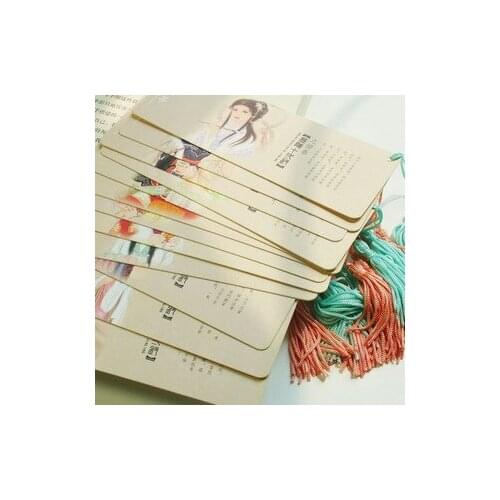 1pcs[Creative Bookmark Wholesale] Red House Dream Jinling Twelve Cardboard Bookmarks 12 sheets / set