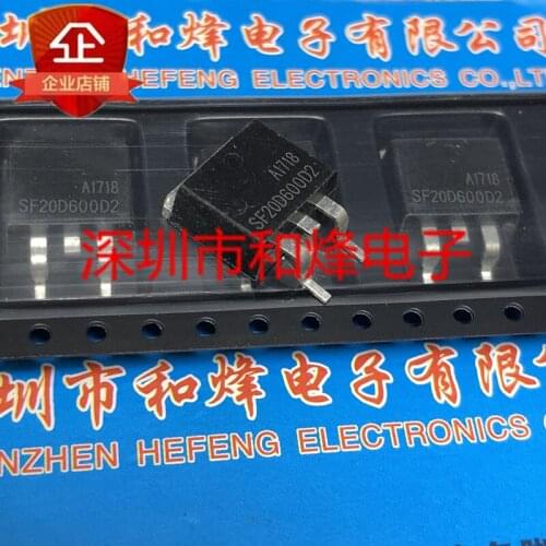 10PCS SF20D600D2 TO-263 600V 20A 100% New&original